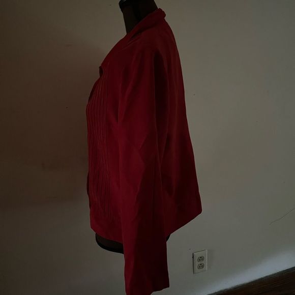 Women’s Red long sleeved shirt, Size 12 - Picture 3 of 5